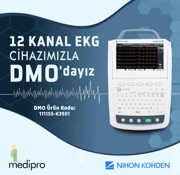EKG Cihazımızla DMO'dayız!